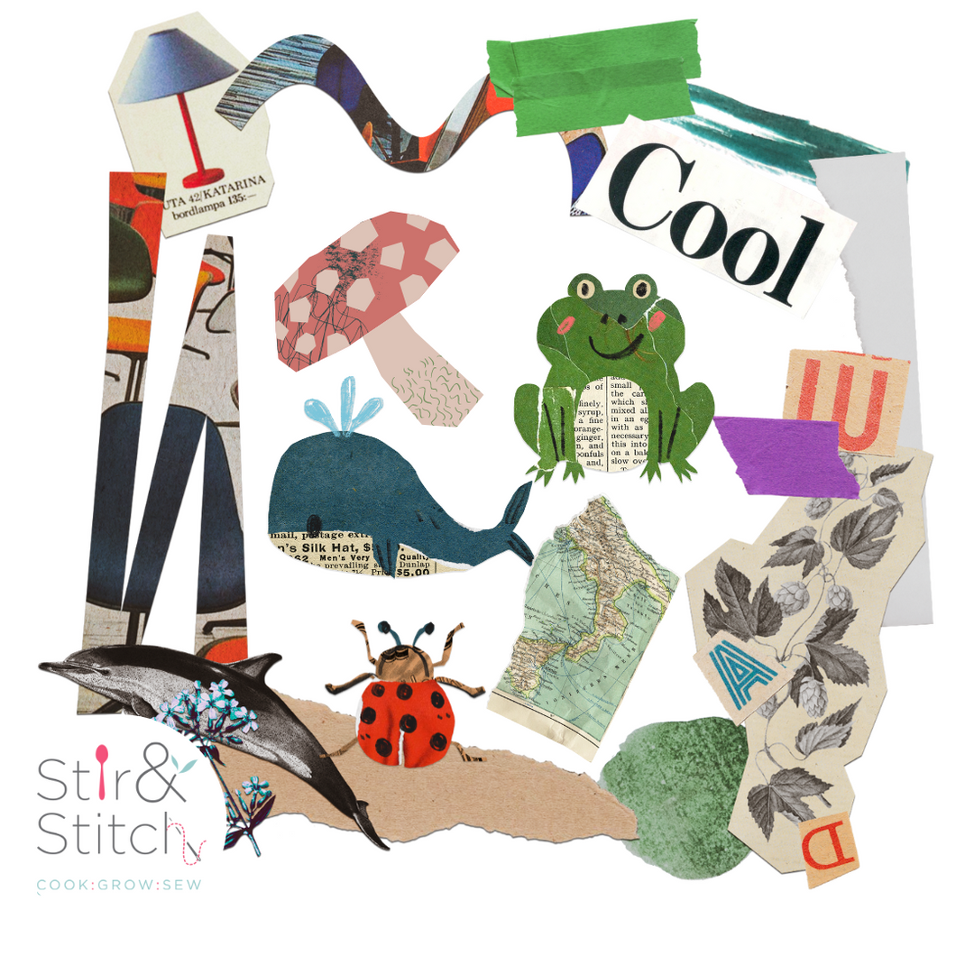 School Holidays - Cut & Paste Collage Workshop - 3 dates available